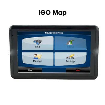5 Collu HD GPS Auto Navigācijas 4GB+128GB Touch Screen 4G Pasaules Kartē LCD Displejs FM AVIN Austrālija Kartes Auto Kravas automašīnu SUV Navigators
