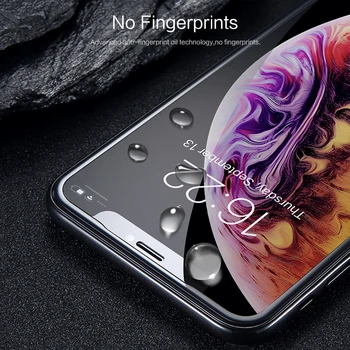 KISSCASE 2gab Rūdīta Stikla, uz iPhone 6s 6 7 8 9D Nano sprādziendrošas Stikla iPhone X XS Max 5S SE Ekrāna Aizsargs