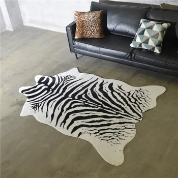 Leopard govs paklāju lielu paklāji, lai dzīvojamā istabā tapetes para sala de estar mākslīgās kažokādas paklājs modes alfombra