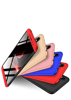 Xiaomi Redmi S2 Gadījumā, 360 Grādu Pilna Ķermeņa Segtu Gadījumā Xiaomi Redmi S 2 Triecienizturīgs Gadījumā ar Rūdīta Stikla red mi s2
