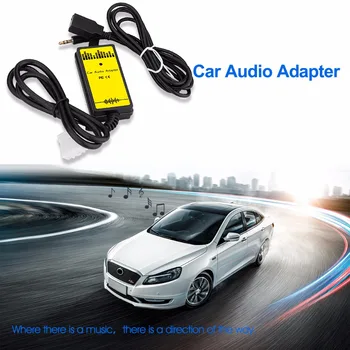 Automašīnas Adapteris Auto Audio MP3 Atskaņotāja Saskarne USB AUX Kabeli MP3/WMA Decoder Audio 3,5 mm Virtuālo CD Mainītājs Mazda CX 3 6