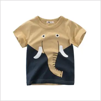 1-8Y Bērniem, Baby Boy, Topi, T-krekls Vasaras Bērnu Kokvilnas t-veida, Top Toddler Apģērbu Modes T Krekli Bērnu Ikdienas Playclothes