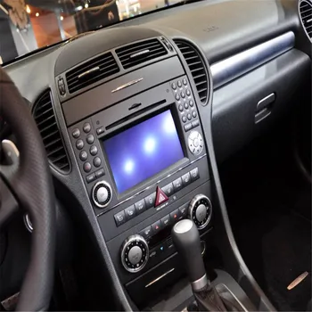Android 9 Automašīnas Radio, GPS, Stereo Headunit Par Mecerdes Benz SLK 171 2004. - 2011. gads Auto DVD Atskaņotājs Autoradio Multivides IPS Ekrānu