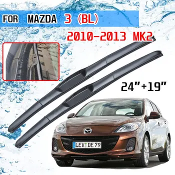 Priekš Mazda 3 Mazda3 BL 2010 2011 2012 2013 MK2 Piederumi Auto Priekšējā Vējstikla slotiņām, Otas, Kuteri U Veida J Āķis