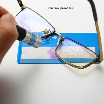 Inteliģentās tālummaiņas pakāpeniski lasīšanas brilles pusi kadra tirdzniecības vecuma tālredzība, hyperopia, multi-focal anti-blue-ray brilles