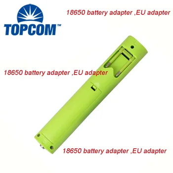 TopCom Daudzfunkciju ES 18650 akumulatora Adapteris /Turētājam, Izmantojot lielas Eksplozijas izturīgs kabatas Lukturītis,3.7-4.2 V,110V-240V-50HZ