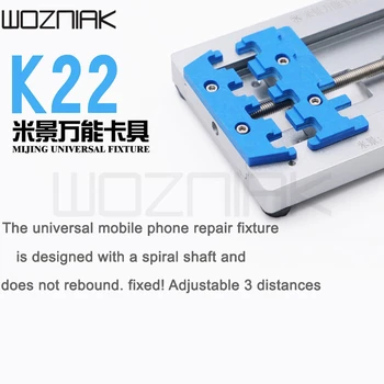 Mijing K22 universālā māte valdes armatūra mobilo telefonu remonts pamatplates armatūra multi-purpose paturot armatūra
