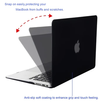 2019 Jaunākās MOSISO Kristāla\Matēts Case For MacBook Air 13 Pro 13 15 Touch Bar Retina Klēpjdators Maisā, Mac Book Air 13.3 Gadījumā A1932