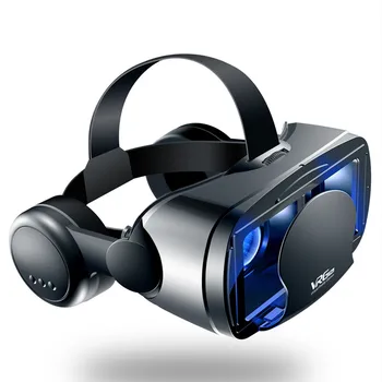 Jaunas VRG Pro brilles VR virtuālā realitāte smart 3D brilles ar austiņas 5.0-7.0 collu smart Android