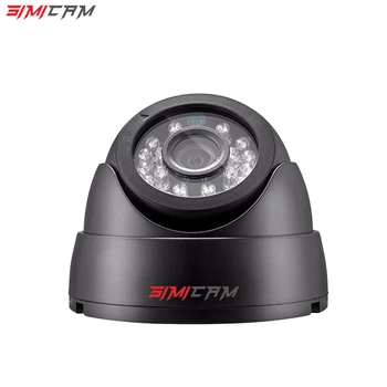 AHD Kamera SIMICAM CCTV Cam 720P, 1080P Video kameras, DVR Mini Kupola Kamera AHD iekštelpu IS SAGRIEŽ nakts redzamības novērošanas Kameras