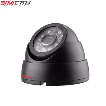 AHD Kamera SIMICAM CCTV Cam 720P, 1080P Video kameras, DVR Mini Kupola Kamera AHD iekštelpu IS SAGRIEŽ nakts redzamības novērošanas Kameras