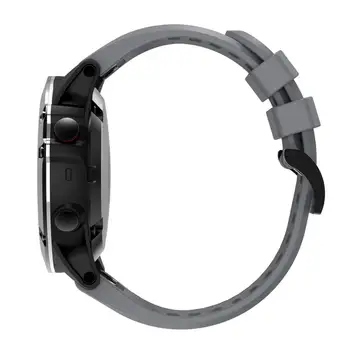 Silikona Watchband Par Garmin Fenix 5X 5X Plus 6X Pierobežas Siksna Watchband Par Garmin Fenix 6X GPS PRO Nomaiņa Aproce