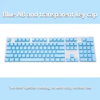 Tastatūras Klp Keycap ABS Caurspīdīgs Keycap Īpašu Keycap Mehāniskā Tastatūra Krāsu DIY Dubultās Iesmidzināšanas Pārredzamu Keycap