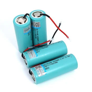 26700 3.2 V 4000mAh LiFePO4 Baterijas 3C Nepārtraukta Novadīšana Augstas jaudas akumulatora DIY Silikona Vadu Elektrisko Automašīnu, motorolleru