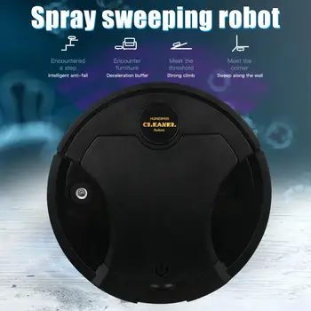Saprātīga Slaucīšana Sadzīves Robots Uzlādes Slaucīšana Uzsūkšanas Mopping Spray Ultravioleto 5-in-1 Tīrīšanas Mašīna