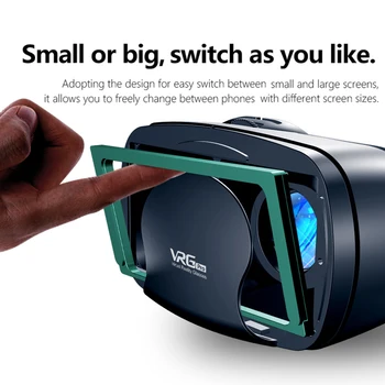 Jaunā Stila VR Brilles, Mobilo Tālruni, Tikai 3D Virtuālās Realitātes Ķivere, Burvju Spoguli, Blueray Smart Dāvana no 5 Līdz 7 Collu Viedtālrunis