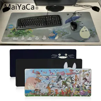 Maiyaca Jaunu Dizainu Mans Kaimiņš Totoro anime peles paliktņa spēlētājs spēlēt mats grāmatiņa Biroja Pelēm Spēlētājs Mīksto Lockedge gaing Peles Paliktņa