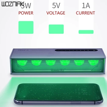 QIANLI iSee 2 Zaļās Gaismas LCD Ekrāns Putekļu Displejs Lampas Mobilo Tālruņu pirkstu Nospiedumu Skrāpējumiem, Putekļiem, Ekrānu Remonts isee Upgrad