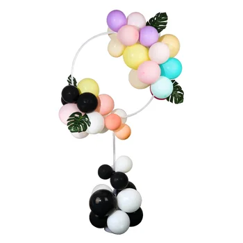 1set Apli, Balonu Arkas Karkasa Komplekts Kārta Baloni, Statīva Turētājs, Kāzu Dekorācijas Baloon Dzimšanas dienas svinības Rotājumus Bērniem