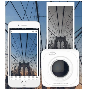 PAPERANG Mini Foto Printeri Portatīvie Siltuma Bluetooth Printeri Android, IOS Mobilo Telefonu