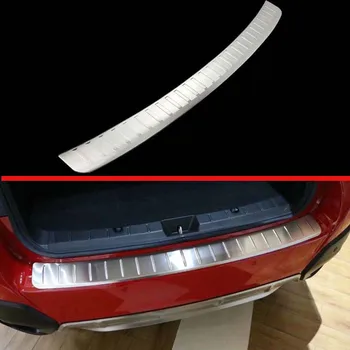 Par Subaru XV 2018 2019 Nerūsējošā tērauda aizmugures buferi aizsardzības palodze ārpus stumbriem dekoratīvās plāksnes pedāli