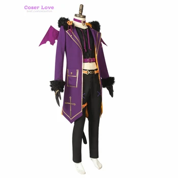 Ansamblis Zvaigznes Trickstar Isara Mao uzvalks Cosplay tērpu Halloween Carnaval Jauno Gadu Ziemassvētku Kostīms