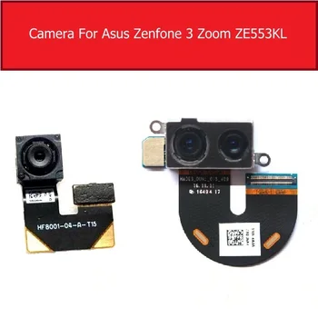 Priekšā & Aizmugurē Galvenā Kamera ASUS ZenFone 3 Tālummaiņa ZE553KL Atpakaļ Big Samll Kamera Ar Flex Cable Rezerves Daļas