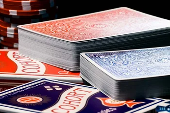 Ellusionist Kohortas Atzīmēti Spēļu Kārtis Zila/Sarkana Kazino Pokera USPCC Klāja Burvju Kāršu Spēles Burvju Triki Aksesuārus, lai Burvis