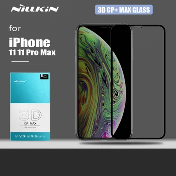Nillkin iPhone 11 11 Pro Max Stikla CP+ Max Pilnu 3D Vāks Rūdīta Stikla HD Aizsardzības Screen Protector for iPhone 11 Pro Max