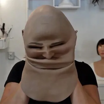 Smieklīgi Kails Skaistums Sieviešu Lateksa Maska Brīvdienu Reāli Smieklīgi Pilnu Sejas Masku Lateksa Maska Maskēties Cosplay Party Prop Masque #121