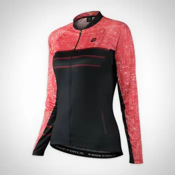Riteņbraukšana jersey 2020. gadam Bezmaksas Spēkā Sieviešu Pavasarī un Rudenī garām Piedurknēm Apģērbs jersey maillot ciclismo fietstrui velo apģērbi