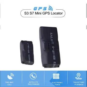 Trauksmes Tīmekļa LIETOTNES Izsekošanas TF Karti Balss Ieraksti visā Pasaulē GSM GPRS 4-frekvences Sistēma S3 GPS Tracker WIFI S7 Meklētājs
