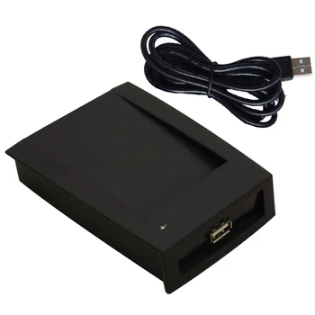125Khz RFID Lasītājs EM4100 USB Tuvuma Sensors, Smart Card Reader bez diska izdošanas ierīces EM ID USB, Piekļuves Kontroles