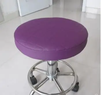 Tīrtoņa krāsu tīkla modelis PU bieza kārta izkārnījumos segtu sēdekļa spilvena vāka simulācijas pu ādas bāra krēsls ietver