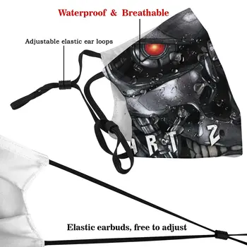 Terminator Kas Nav Vienreizējās Lietošanas Sejas Maska Anti Dūmaka Putekļu Masku Ar Filtru Aizsardzības Vāciņu Respiratoru Muti Purns