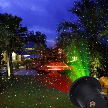 RGB Tālvadības Statiskā Zvaigžņu Punkti Lāzera Projektoru Gaismas Dārza Āra Ūdensizturīgs Ziemassvētku Eglīte Ziemassvētku Brīvdienu Duša Apgaismojums