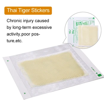 Taizeme Tiger Balm Capsicum Medicīnas Ģipša Muskuļu, Locītavu Artrīta, Reimatisma Sāpju Plāksteris Augu Medicīnas Ģipša D2271