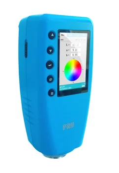 FRU WR-10QC 4mm Pārnēsājamo Digitālo Kolorimetru, Krāsu Mērītājs ,Krāsu Analyzer