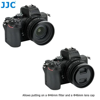 JJC Kameras Objektīva Pārsegs Ēnā Nikon NIKKOR Z DX 16-50mm f/3.5-6.3 VR Objektīvs Par Nikon Z50 Aizvieto Nikon HN-40 Var Likt 46mm Filtrs