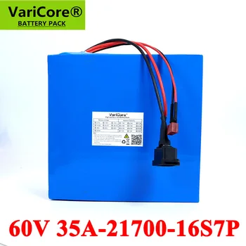VariCore 60V 35AH 21700 16s7p Elektriskā motorollera bateria 60v Elektrisko Velosipēdu Litija Akumulators 1000W 2000W ebike baterijas