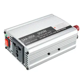 300W Power Inverter 12 V AC 220 Voltu USB Modificētu Sinuss Viļņu LCD Ciparu Auto Maksas Converter Transformators