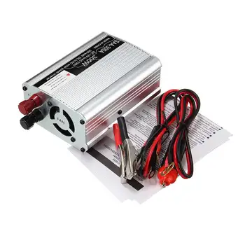 300W Power Inverter 12 V AC 220 Voltu USB Modificētu Sinuss Viļņu LCD Ciparu Auto Maksas Converter Transformators