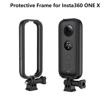 ABS aizsargrāmi Insta360 ONE X Kamera Aizsardzības Korpusa Apvalks Gadījumā &Adapteri Mount &Skrūvi