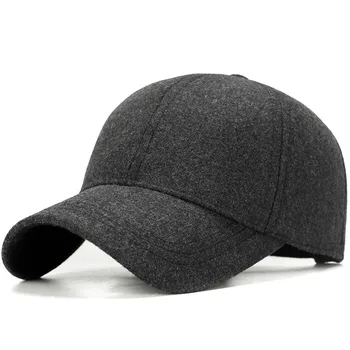 2019 jaunas ziemas aukstumā tīrtoņa krāsu savējos klp pretvēja aukstā beisbola cepures vīriešu, āra siltā cepure modes sporta cepures