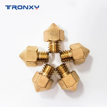Tronxy 3D printeri vara Uzgalis ar 3D PRINTERI Presēt sprauslas, kuru izmērs ir 0,2 mm 0,3 mm 0,4 mm