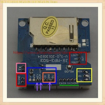 MP3-503 blue board USB dekoderi valdes SD jaudas pastiprinātāju piederumi, āra subwoofer karšu lasītājs vērtība