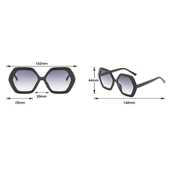 Augstās Modes Lielo Skrūvēm Saulesbrilles Bēša Rāmis Lielgabarīta Sieviešu Melnos Toņos korejas Slīpums Saules Brilles Mens lunettes