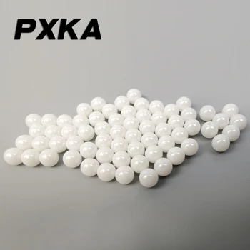 Bezmaksas piegāde cirkonija keramikas bumbu balto bumbiņu 5.953 mm 6 mm 6.747 mm 8mm