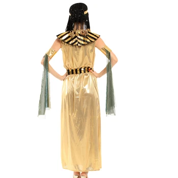 Halloween Karnevāla Puse Eksotiskās Kleopatras Ēģiptes Faraons Kostīmi Vīriešu, Sieviešu, Bērnu, Jaunajā Gadā Grupa Princese Cosplay