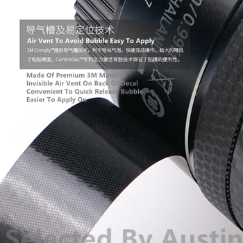 Fotokameras Ādas Aizsargs Decal Aizsargs Melna Zīda Sony Sony A7R4 A7R3 A7M3 A7R2 A7M2 A7 A7R Anti-scratch Wrap Plēves Uzlīme Vāciņu